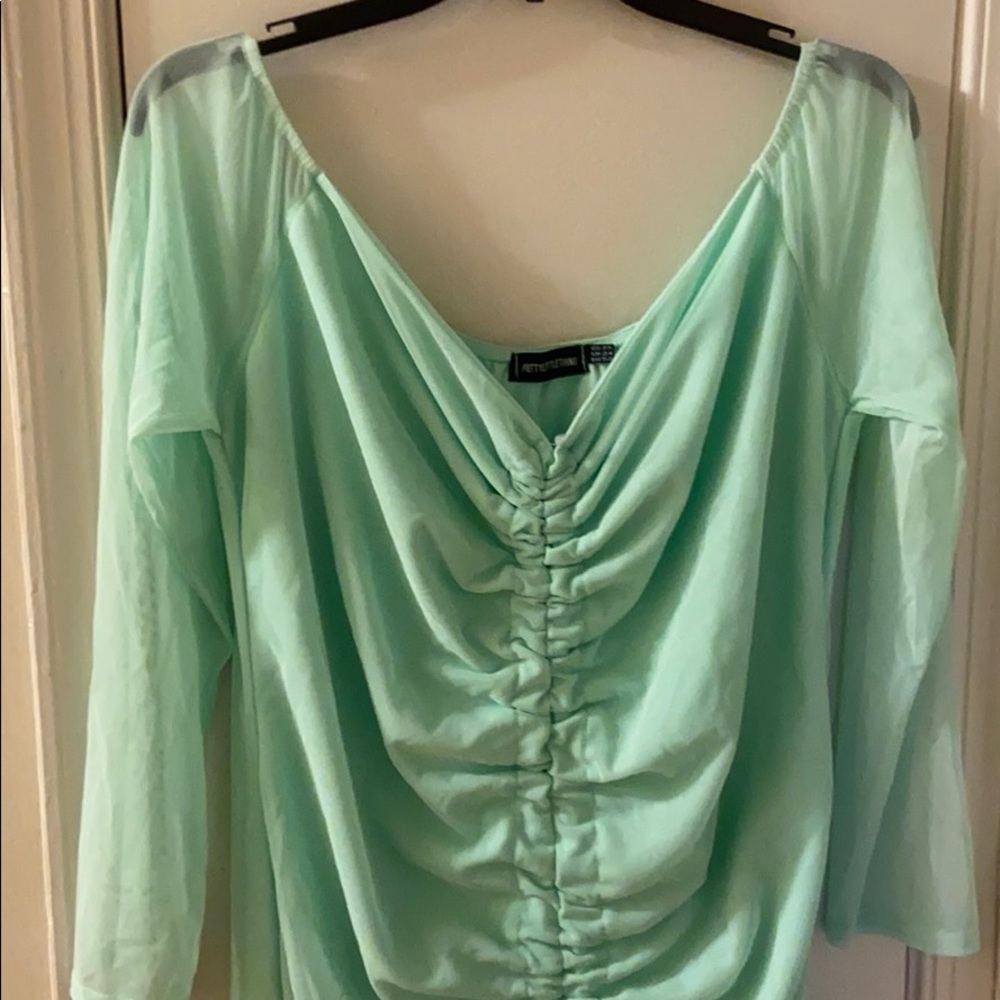 PrettyLittleThing Drawstring Front Dress